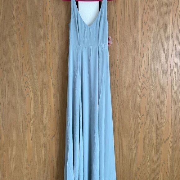 SMYM Jenn Maxi Dress Steel Blue - Picture 4 of 7